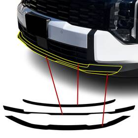Clearsurface Cd-kisp26-lip-gls-blk Fits Kia Sportage 2026-2027 Front Lip Chrome Delete Decal Blackout Vinyl Film