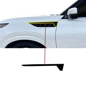 Clearsurface Cd-qx80-bdge-gls-blk Fits Infiniti Qx80 2025-2027 Side Badge Chrome Delete Decal Blackout Vinyl Film