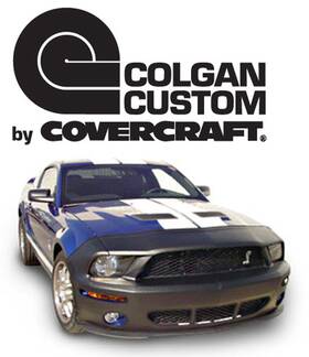 Colgan Custom Bc3397bc Original Car Bra 2007-2009 Shebly Gt500 With Or Without Plate