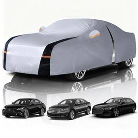 Cotryvox Co-3xl Sedan Car Cover 100 Waterproof All Weather 10 Layers Outdoor Covers For