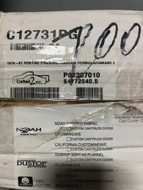 Covercraft C12731pg For Chevy Camaro 74-81 Weathershield Hp Gray Custom Car Cover