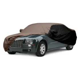 C13408pxptpb Covercraft For Mercury Sable 92-95 Car Cover Weathershield Hp Two-tone Taupe Custom