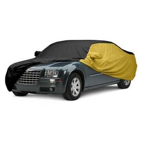 Covercraft C15134pxpbpy Weathershield Hp Two-tone Black Custom Car Cover W Yellow Sides