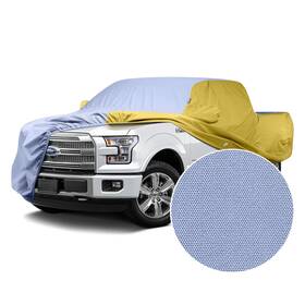 Covercraft C15891pxplpy For Ram 1500 11-18 Car Cover Weathershield Hp Two-tone Light Blue Custom