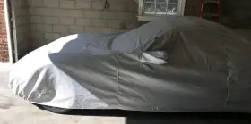 C16613nh Covercraft Block-it Custom Car Cover Noah Gray For C6 Corvette Convertible