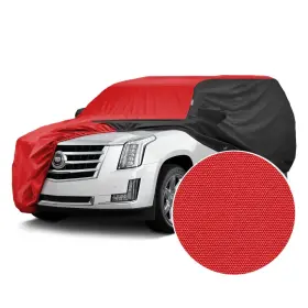 C18112pxprpb Covercraft For Chevy Traverse 18-25 Car Cover Weathershield Hp Two-tone Red Custom