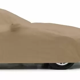 C18503tf Covercraft Reflectect 2021-2024 Tahoe Yukon Escalade Custom Tan Flannel Car Cover Antenna Pocket 2
