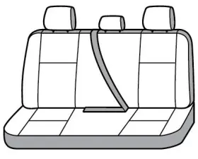 Ssc7432cagy Covercraft Carhartt Gravel Polycotton Seat Cover - Single