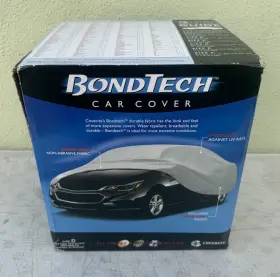 15ft3 Coverite 10714 Bondtech Car Cover For Cars From Inch To 16ft Gray - Size D New