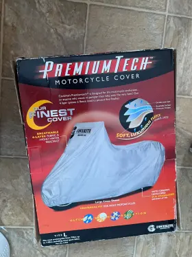 13704 Coverite Premiumtech Motorcycle Cover Size Large