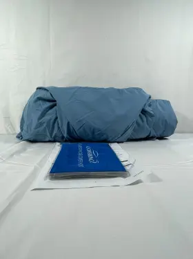 8fgck1 Coverking Blue Lightweight Elastic Hem Full Coverage Foldable Car Cover