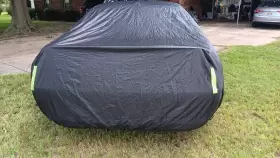 Cvc3ab98dg9609 Coverking Black Car Cover Fits 17-21 Dodge Challenger