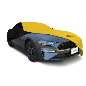 Cvc3sp293fd10028 Coverking Car Cover Stormproof 2-tone Black/yellow Convertible Mustang 2018-2023