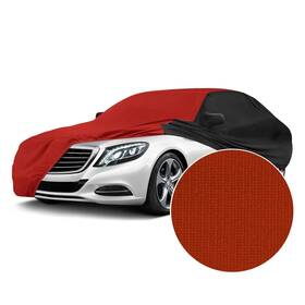 Coverking Cvc3ss294vw2009 For Volkswagen Fox 87-90 Car Cover Satin Stretch Indoor Adrenaline Red Custom