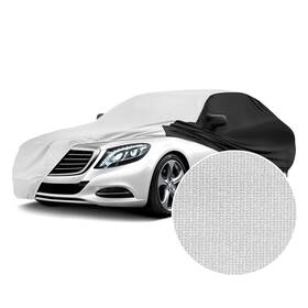 Coverking Cvc3ss2p1vw2009 For Volkswagen Fox 87-90 Car Cover Satin Stretch Indoor Pearl White Custom