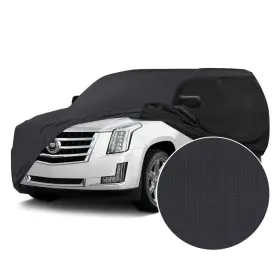 Cvc5ss278gm9718 Coverking For Gmc Acadia 11-16 Satin Stretch Indoor Dark Gray Custom Car Cover W Black