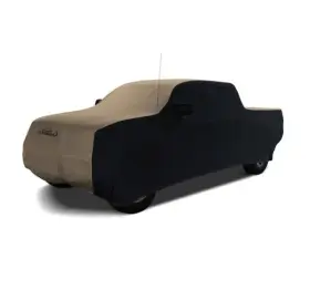 Cvc6ss287gm2092 Coverking Gmc C2500 Truck / Car Cover - Satin Stretch Fabric Black And Tan New