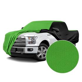 Coverking Cvc7ss286gm8484 For Gmc Sierra 2500 Hd Classic 07 Car Cover Satin Stretch Indoor Synergy Green