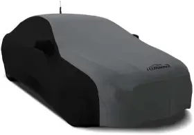 Cvcsat150 Coverking Indoor Premium Car Cover Satin Stretch Fits Chevrolet Camaro Black And Gray