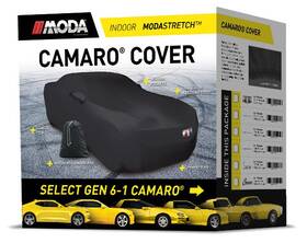 Coverking Hy36pe Moda Super Stretch - Indoor Custom Car Cover For Chevrolet Camaro 6 Logo And Bag