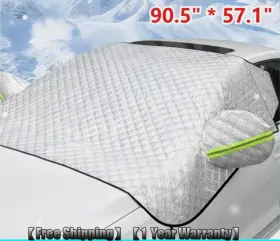 Cp Auto 397084502196 Car Windshield Snow Cover Winter Dust Rain Ice Frost Guard Protector Sun Shade