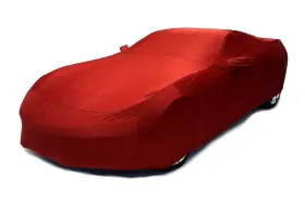 C7r35h Csp For C7 Corvette-indoor Stretch Color Matched Car Cover Daytona Sunrise Orange