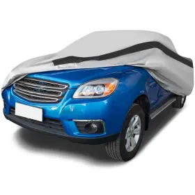 Dawot 932631914873 Truck Cover Pickup Full Exterior With Reflective Strips Windproof Band