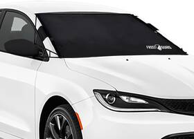Delk 53341 Frostguard Vortex Premium Winter Windshield Cover - Black Standard