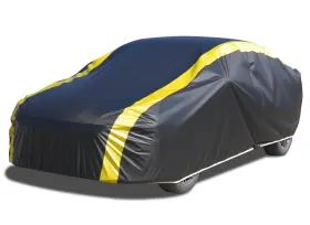Dinghao 793313200518 Car Cover Waterproof All Weather With Hot Stitching Sedan-xl Yellow