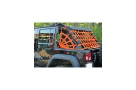 J4nn07rsor Dirtydog Dirty Dog 4x4 Spider Netting Rear Orange Jk 4dr