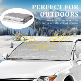 9070471si Donwell For Hyundai Car Windshield Cover Sun Uv Shade Protector Winter Snow Dust Guard