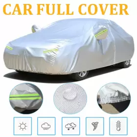 9070955l Donwell For Toyota Corolla Full Car Cover Outdoor Uv Sun Rain Dust Protection Resistant