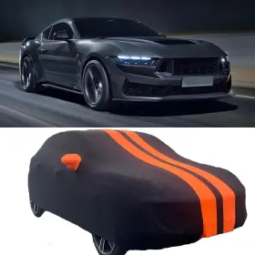 9071659 Donwell Custom Fit Ford Mustang Car Cover- Outdoor Waterproof Sun Shield& Elastic Fabric