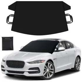 Econour 669909994737 Windshield Cover For Ice And Snow Heavy Duty 600d Oxford Fabric W