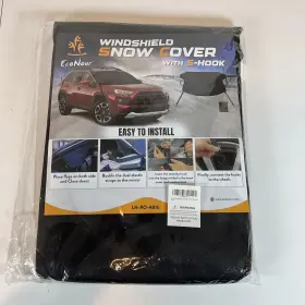 Ln-po-4016 Econour Windshield Snow Cover With S-hook Xl X-large 74 Inch X43
