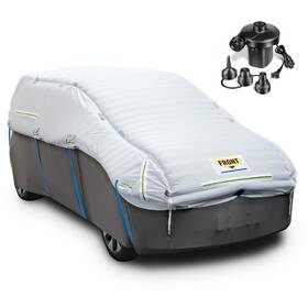Ejaee 810175131030 Inflatable 106 Inch -172 Hail Car Cover Thickened Protector With Air Pump