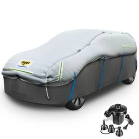 Ejaee 810175131047 Inflatable 166 Inch -198 Hail Car Cover Thickened Protector With Air Pump