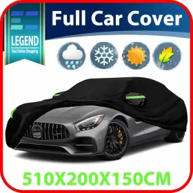 9070356si Elegant Choise For Ford Waterproof Full Car Cover Outdoor Uv Snow Dust Rain Black Protection