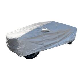 Eliteshield 810135393362 Tesla Cybertruck Cover Custom Fit Silver Uv-resistant With Charging Pole Cutout
