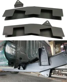 C1387 Elitewill C1068/c1329/c1385/c1387 Center/mid/mid Rear/rear Frame Kit For Toyota Tacoma 1996-2004 Ext Cab 2.5 Doors