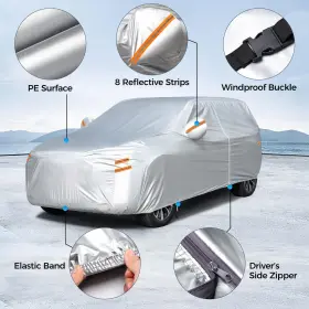 Jzb5489181 Eluto For Honda Cr-v Full Car Suv Cover Outdoor Waterproof All Weather Sun Protective