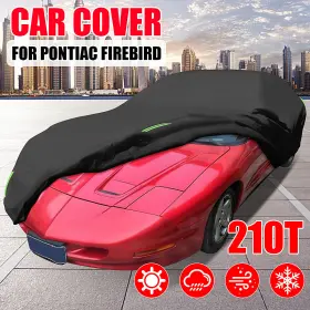 Lhz4351848 Eluto Full Car Cover All Weather Protect Waterproof 210t For Pontiac Firebird 1967-02