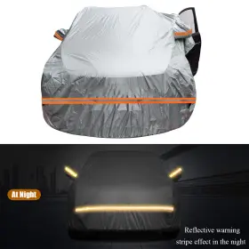 Tuw5155574 Eluto Waterproof Sedan Car Cover Rain Sun Protection All Weather Exterior L Size