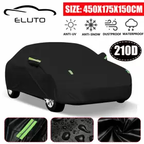 Vve5376428 Eluto Universal Car Sedan Cover Waterproof All Weather Dust Protection M-xxl