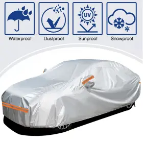 Vzi5419751 Eluto Full Car Protection Cover Waterproof Sun Uv Snow Dust Rain Resistant For Sedans