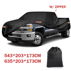 Xpn6774463 Eluto Thickened Pickup Cover Waterproof All Weather Outdoor 210 Inch -250 Truck