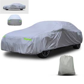Esddg 699997364846 170 Inch -180 Waterproof Full Car Cover All Weather Snowproof Protection Fit Sedan