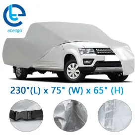 362687 Etecgo In&outdoor Waterproof Uv Rain Snow Dust Protection Universa Fit Pickup Truck