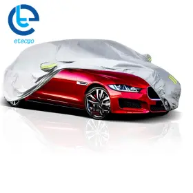 533255 Etecgo Car Cover Outdoor Sedan Waterproof Windproof For 185 71 50 Inches