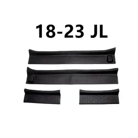 Etl-2030013hy Etl-industries New Door Sill Guards Scuff Plate Cover For Jeep Gladiator Jt 2018 2019 - 2023